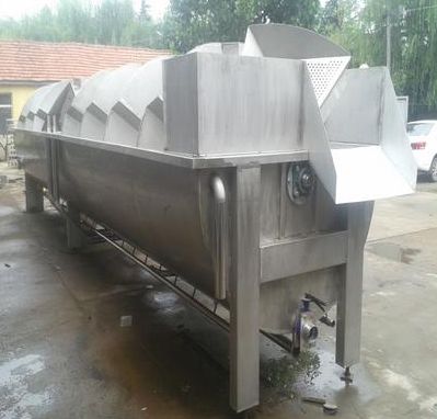 高效卫生的家禽屠宰预冷方案 不锈钢预冷池与鸡鸭预冷机高清图览